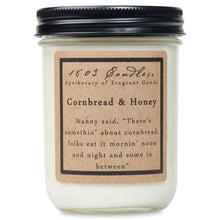 Load image into Gallery viewer, 1803 Candles | Cornbread &amp; Honey Jar- Prairie Revival