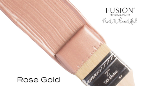 Fusion™ Mineral Paint﻿ | Metallic Rose Gold - Prairie Revival